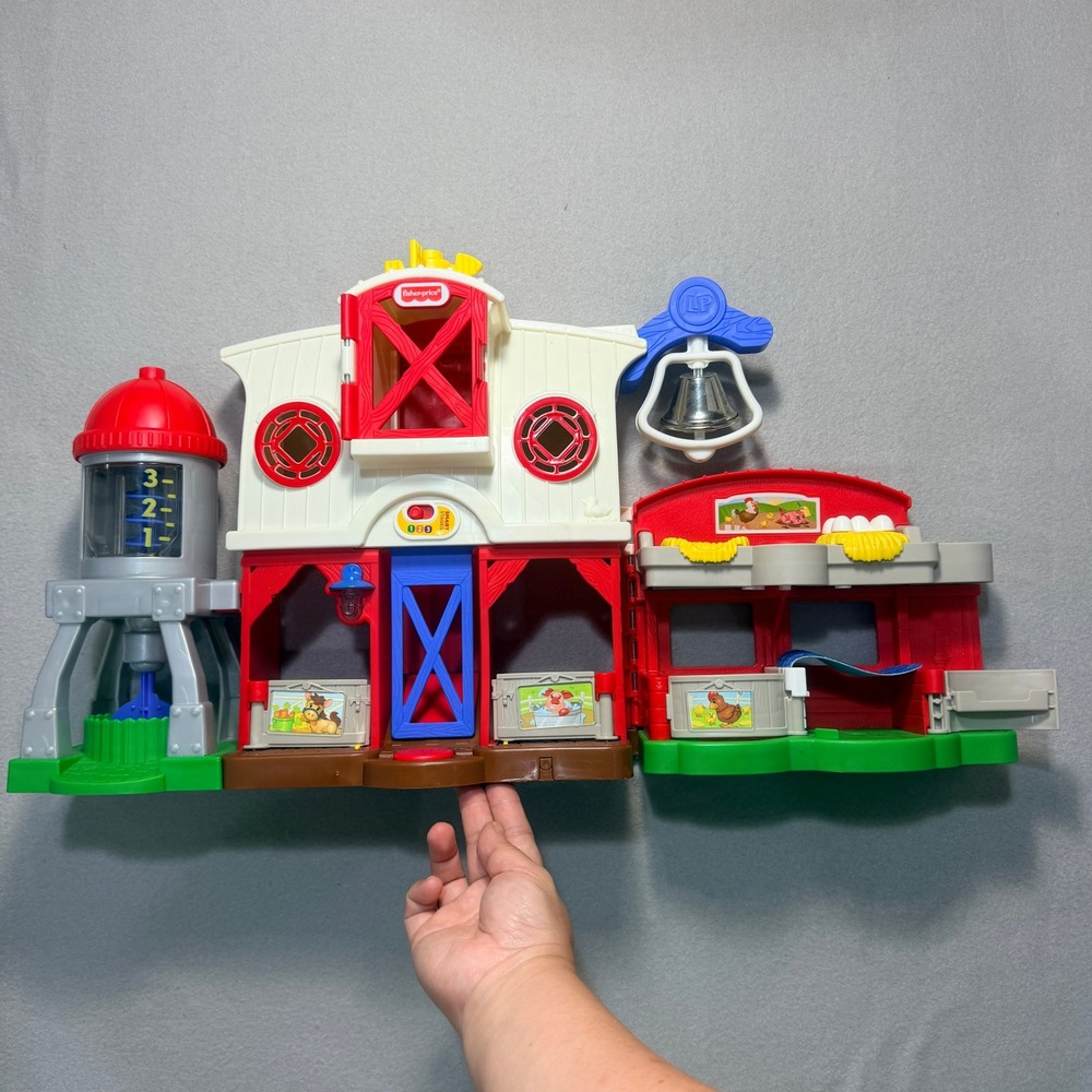 Fisher Price Little People Caring for Animals Farm Playset Red Barn Only